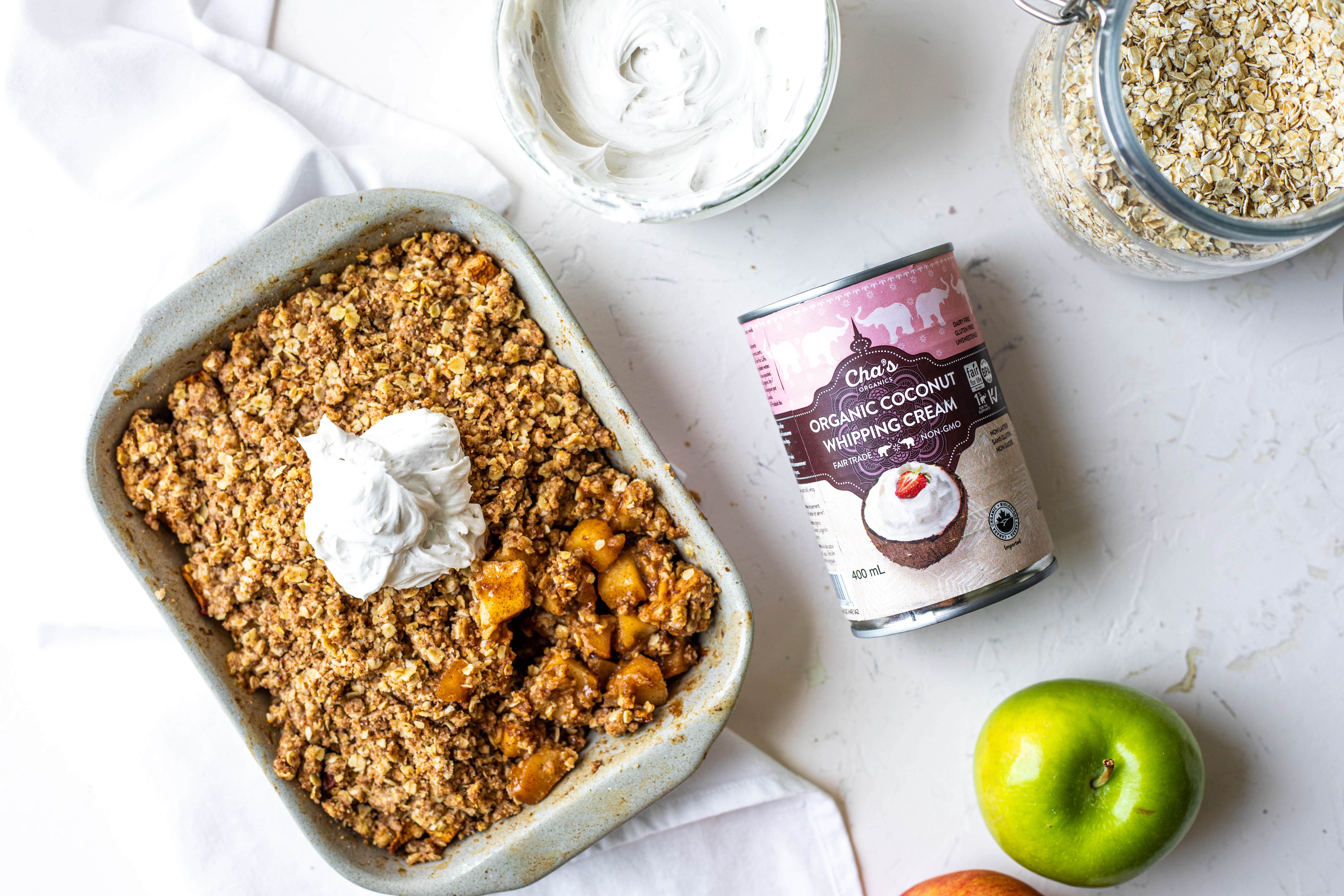 Vegan Apple Crumble