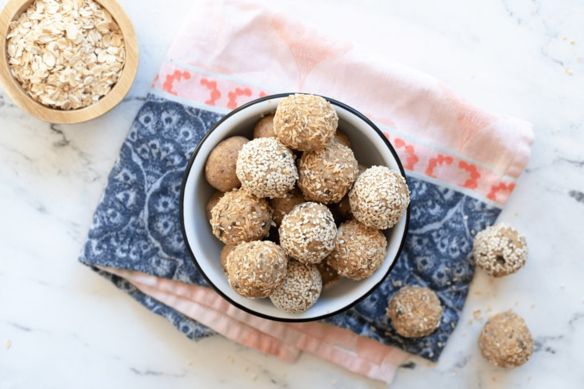 Tahini Chocolate Energy Bites