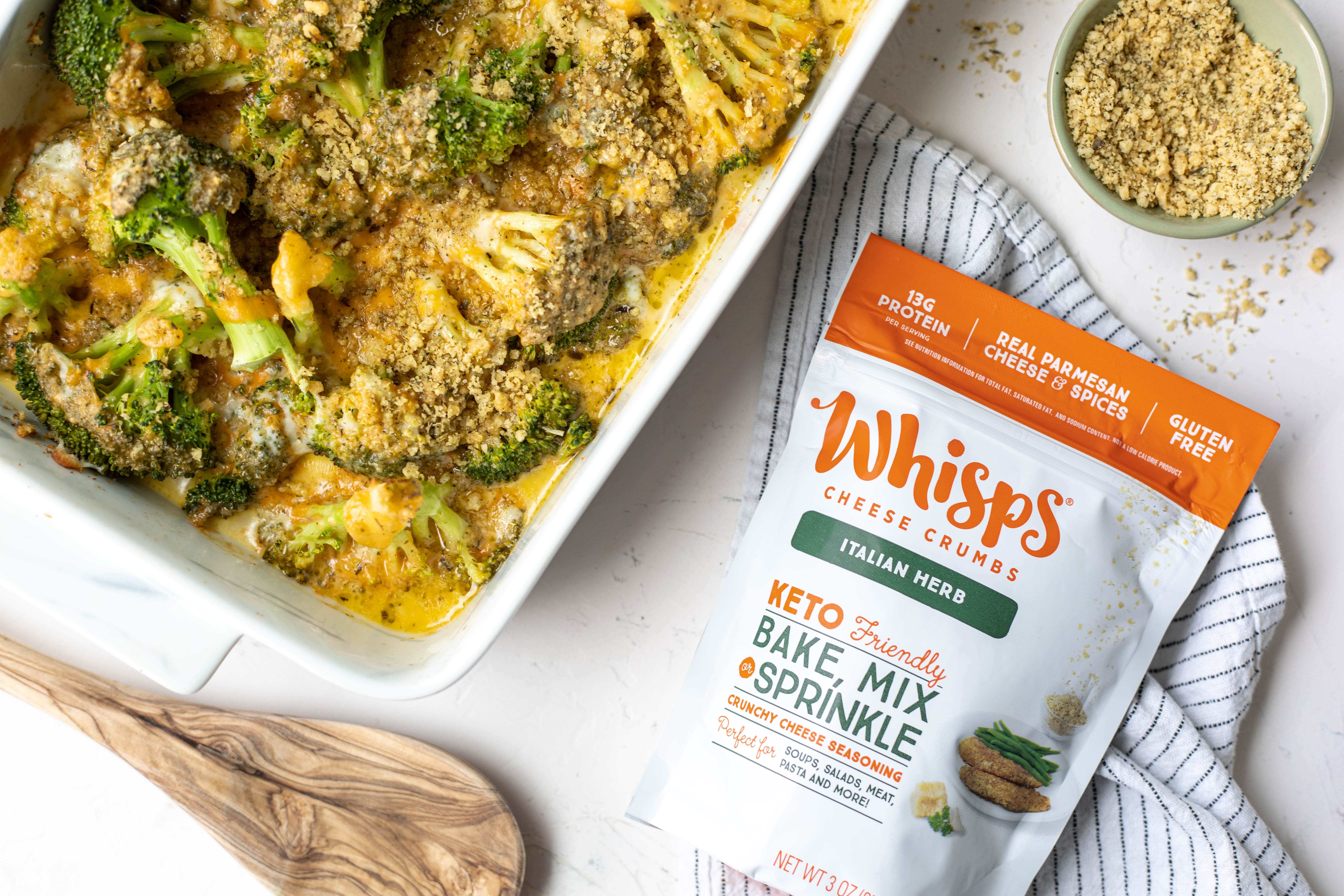 Low-Carb Cheesy Broccoli Bake
