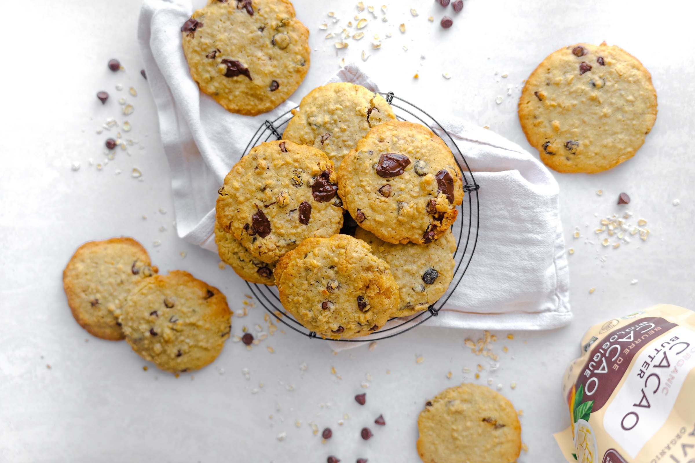 Gluten-Free Chocolate Chip Oatmeal Raisin Cookies