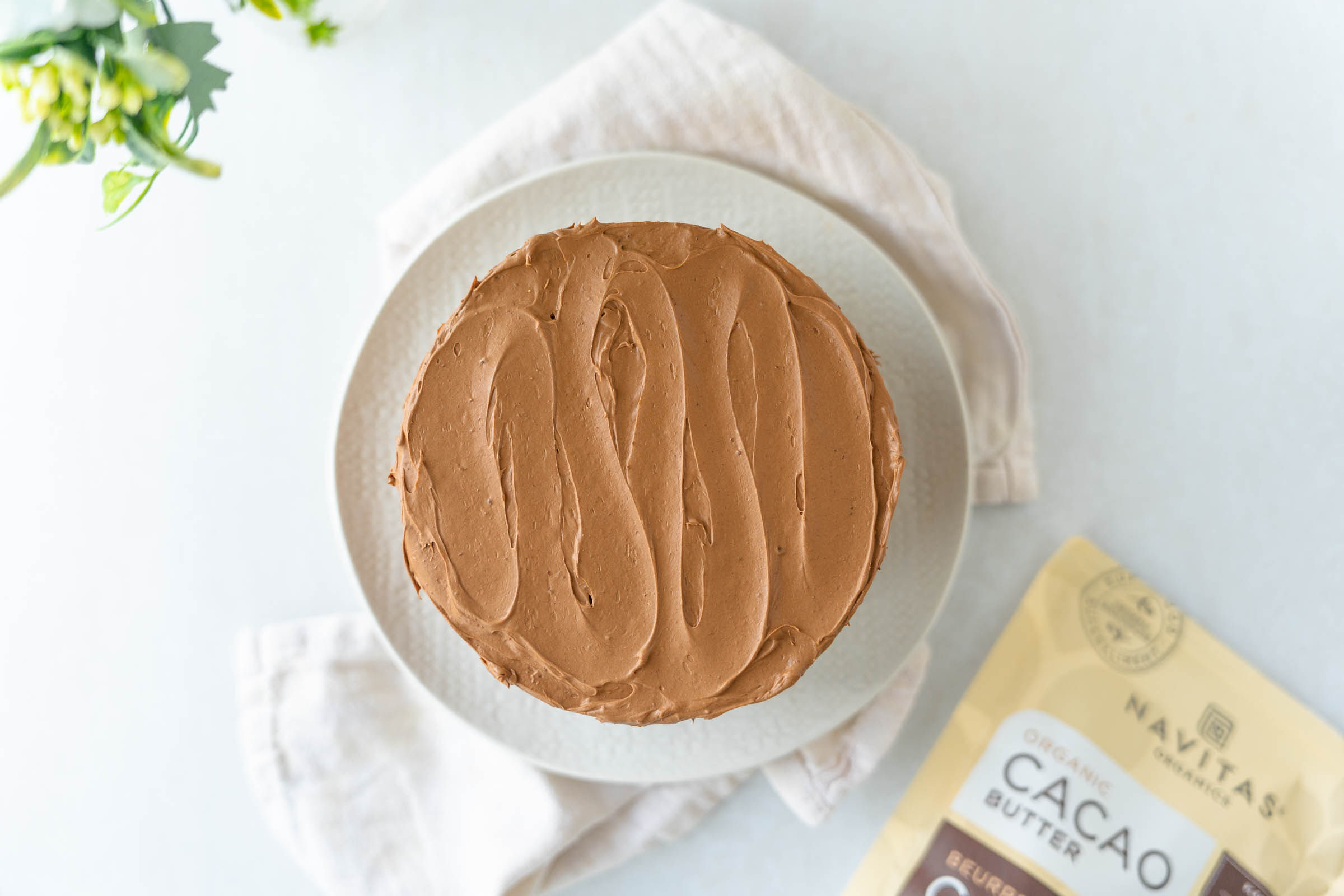 Vegan Layered Chocolate Cake