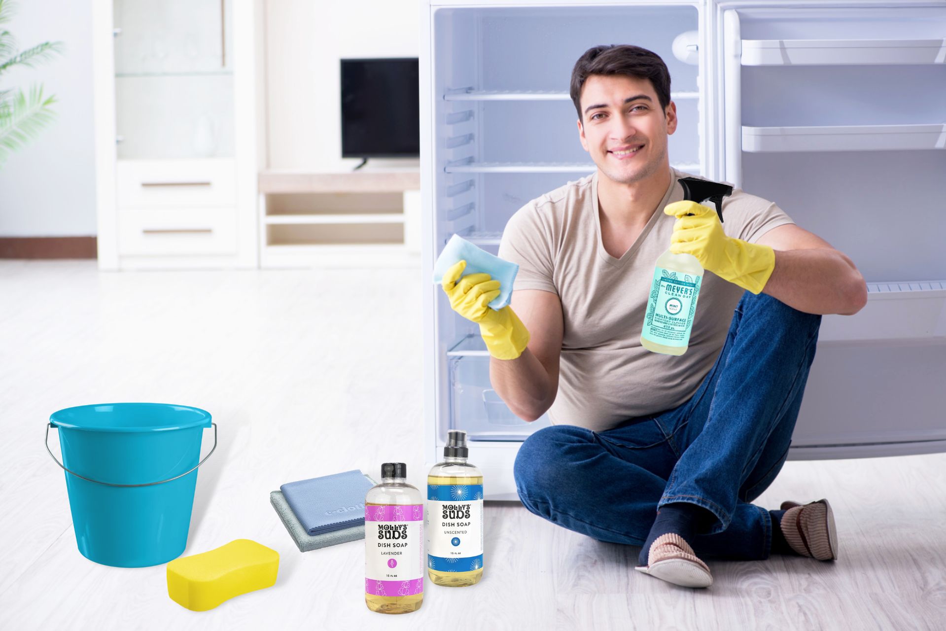 How To Deep Clean Your Fridge