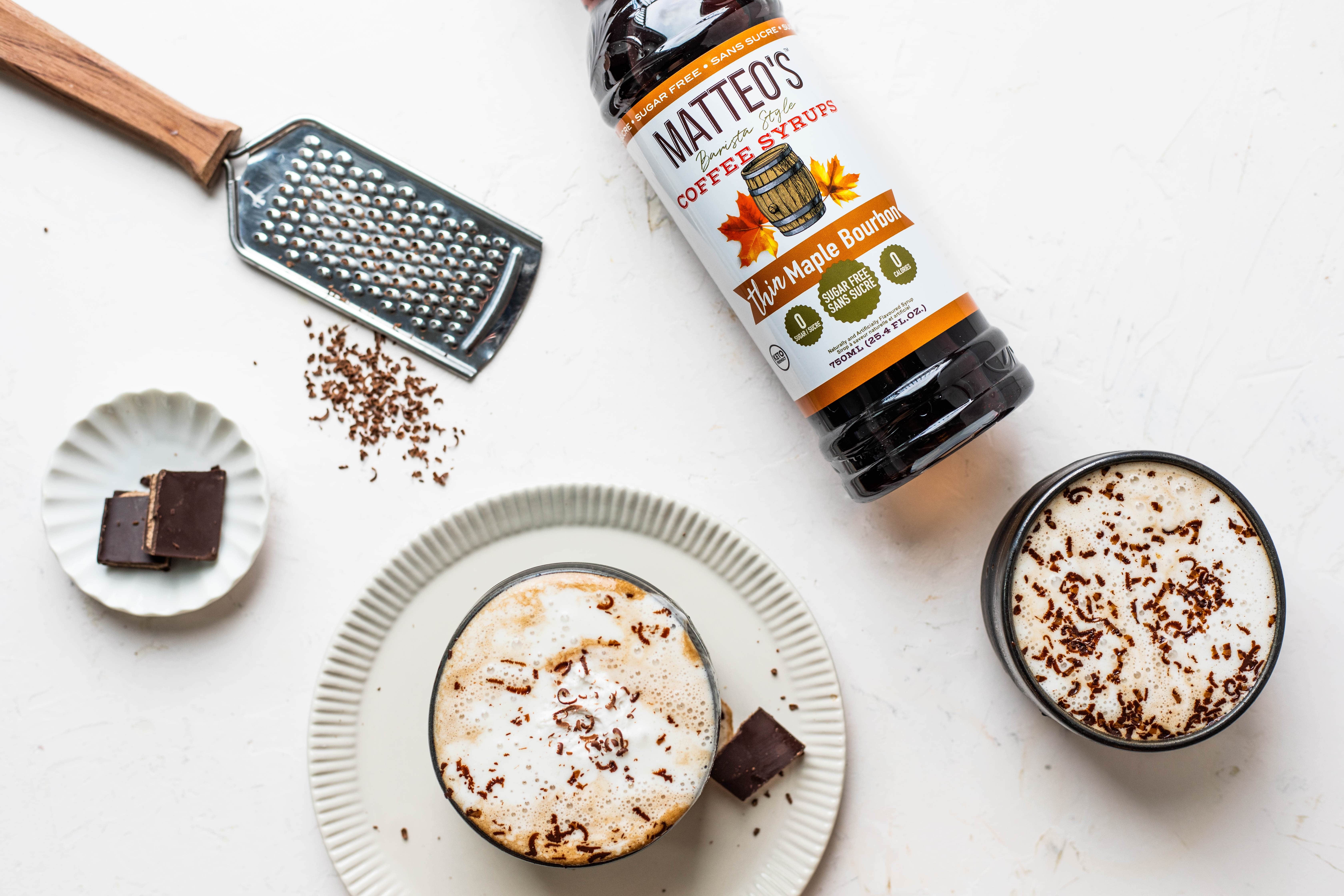 Keto-Friendly Maple Bourbon Cafe Mocha