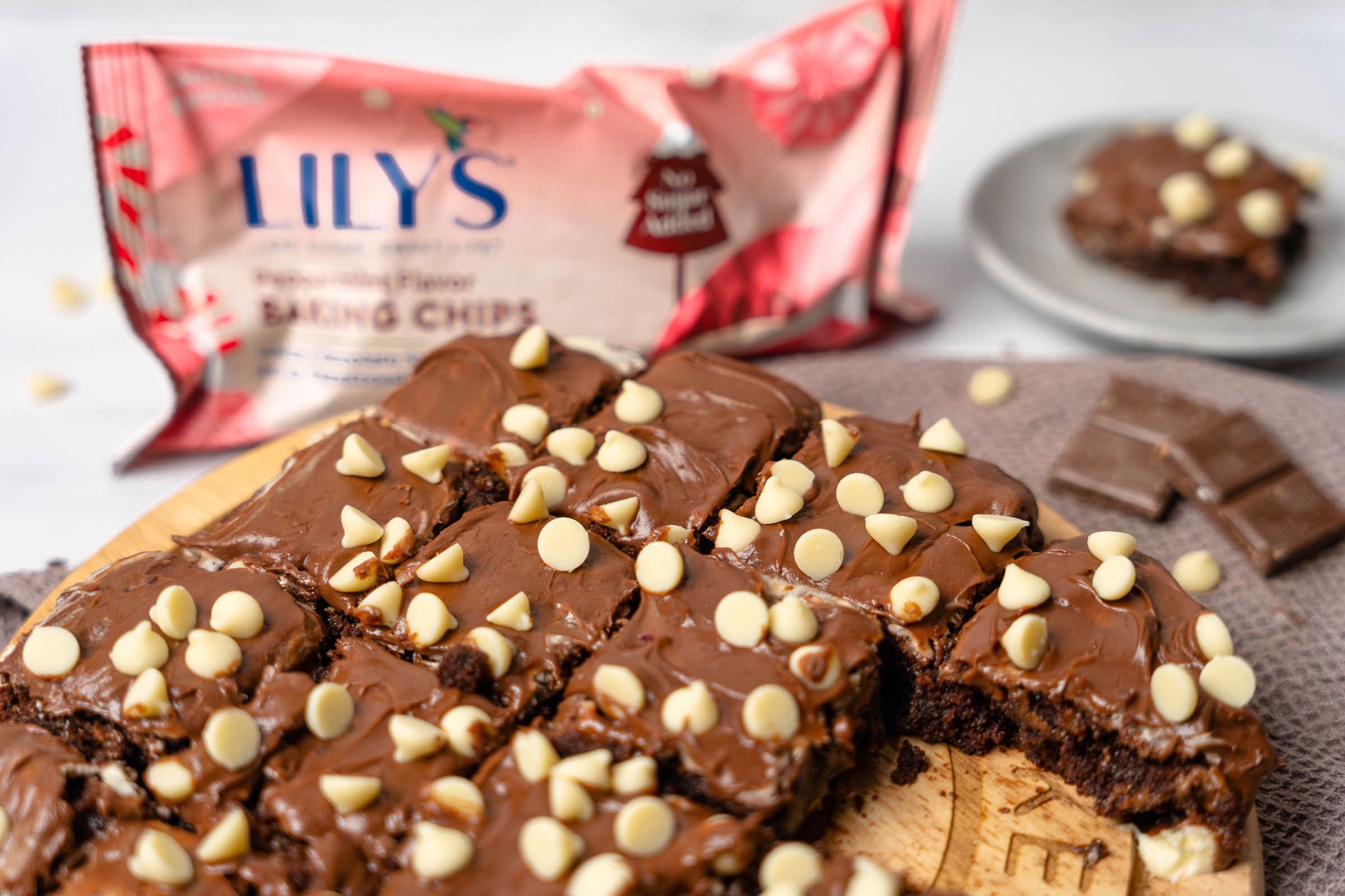 Gluten-Free Peppermint Brownies