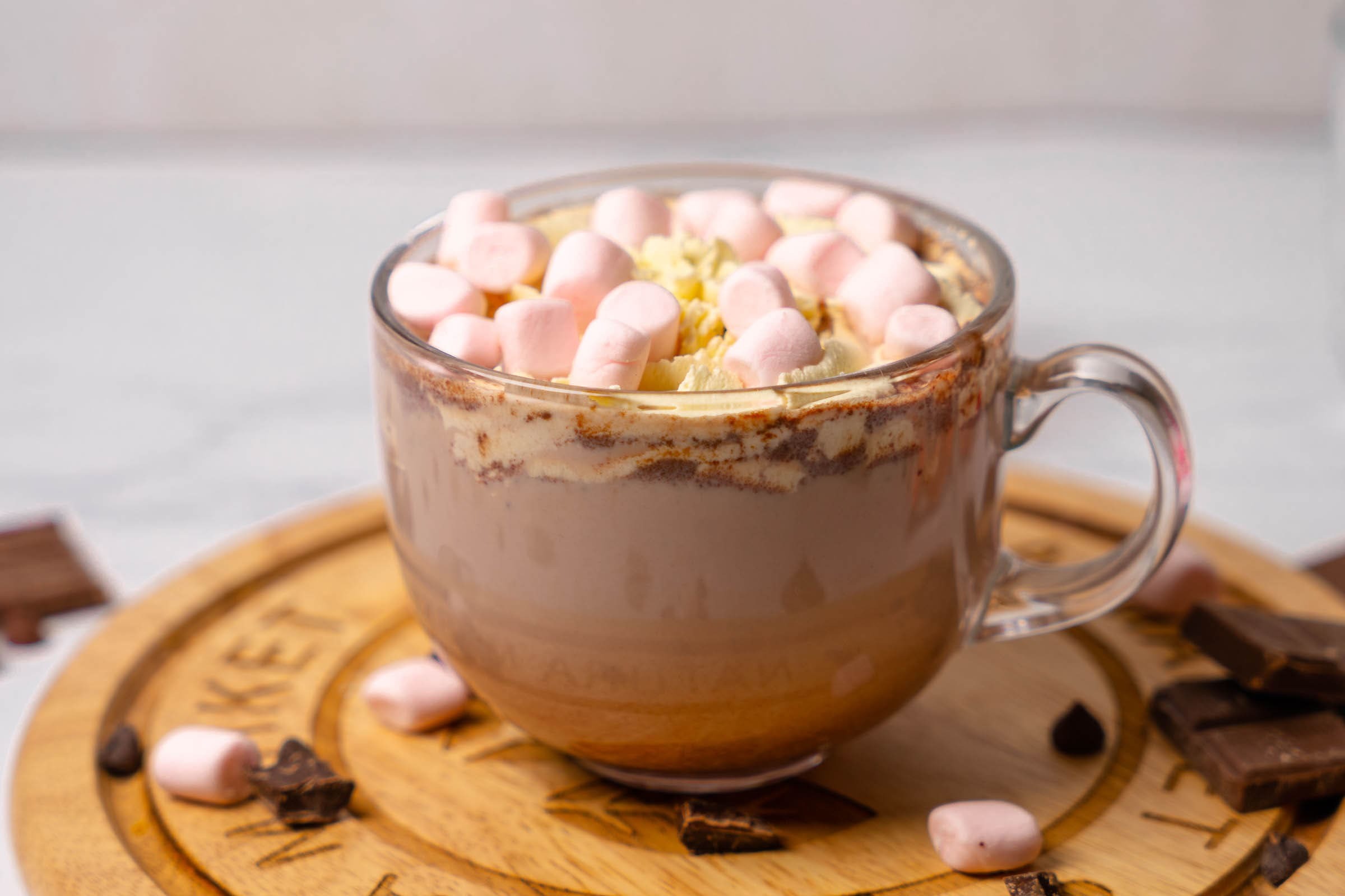Vegan Peppermint Hot Chocolate
