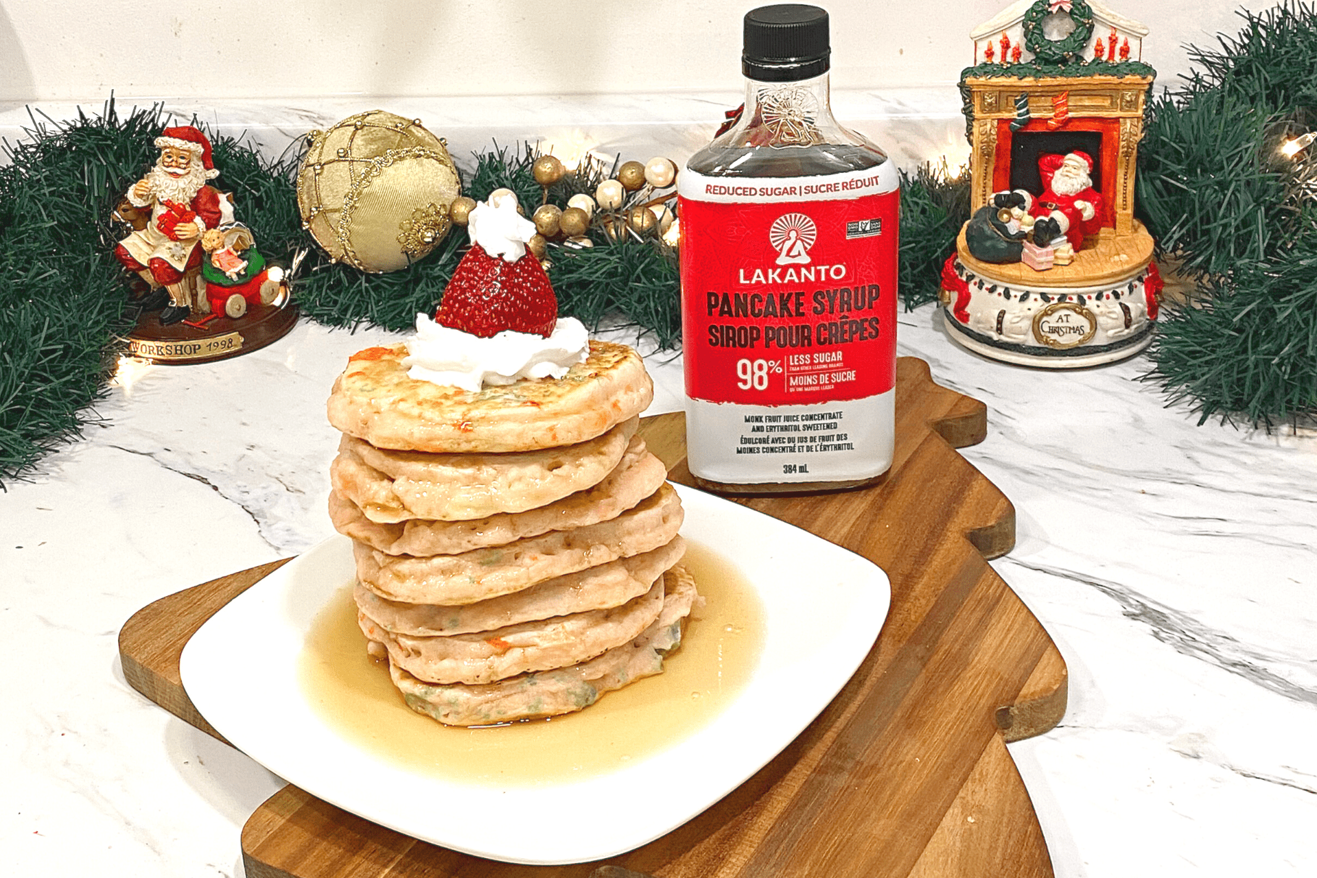 Vegan Pancakes Low Sugar Maple Syrup