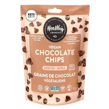 Front of Healthy Crunch Vegan Mocha Chocolate Chips