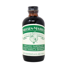 Nielsen-Massey Organic Fairtrade Madagascar Bourbon Pure Vanilla Extract Front of bottle