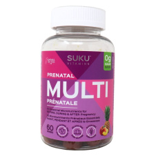 SUKU Vitamins Sugar-Free Gummies Prenatal Multi, 60 Gummies