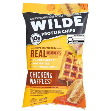 Front of WILDE Protein Chips Chicken & Waffles