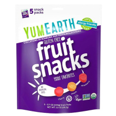 Front of YumEarth Organic Fruit Snacks Favourites
