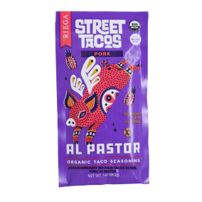 Riega Foods Organic Street Taco Seasoning Pork Al Pastor, 28.3g