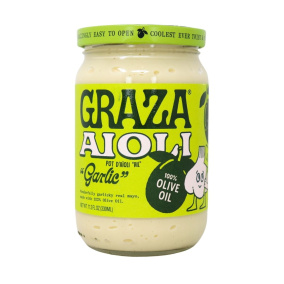 Graza Aioli Jar Garlic, 330 mL