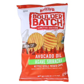 Boulder Canyon Limited Edition Kettle Style Potato Chips with Avocado Oil Agave Sriracha, 148.8g