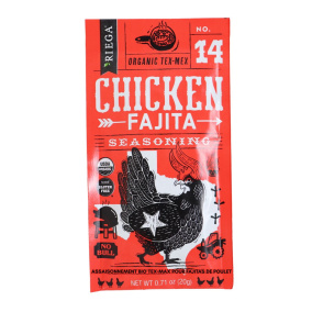 Riega Foods Organic Tex-Max Seasoning Chicken Fajita, 20g