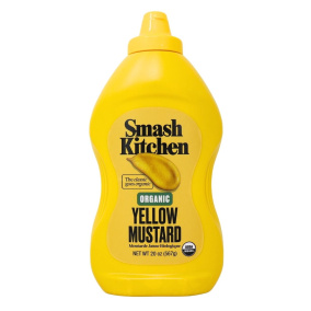 Smash Kitchen Organic Yellow Mustard, 567 g