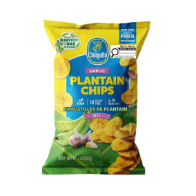 Chiquita Snacks Plantain Chips Garlic, 57g
