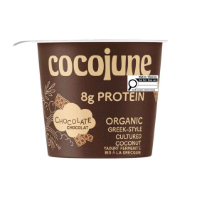 Cocojune High-Protein Greek-Style Cultured Coconut Yogurt Chocolate, 142g