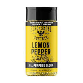 Fire & Smoke Lemon Pepper All-Purpose Seasoning Blend, 173g