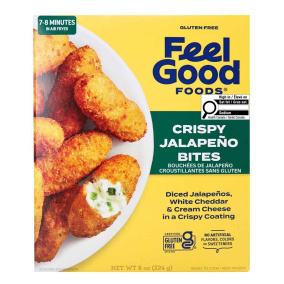 Feel Good Foods Gluten-Free Crispy Jalapeno Bites, 224g