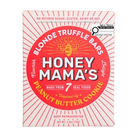 Honey Mama’s Gluten-Free Blonde Truffle Bars Peanut Butter Cookie, 70 g