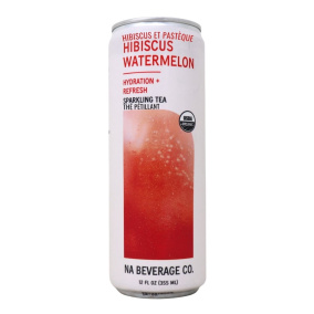 NA Beverage Co. Sparkling Tea Hibiscus Watermelon, 355 mL