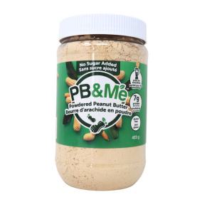 PB&Me Powdered Peanut Butter No Sugar Added, 453g