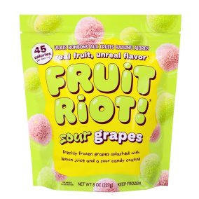 Fruit Riot Frozen Candy Sour Grapes, 227g
