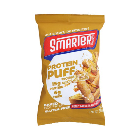 Smarter Snacks Gluten-Free Protein Puffs Honey Mustard, 50g