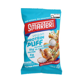Smarter Snacks Gluten-Free Protein Puffs Salt & Vinegar, 50g