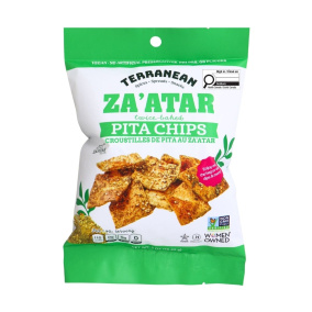 Terranean Twice-Baked Pita Chips Za’atar, 56.69g