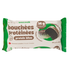 WeCook Protein Bites Cookies & Cream, 120 g