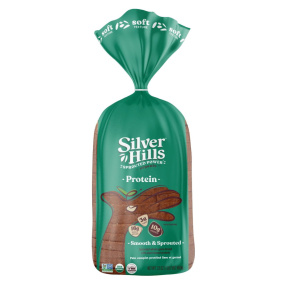 Silver Hills Protein Smooth and Sprouted Whole Grain Bread, 650g