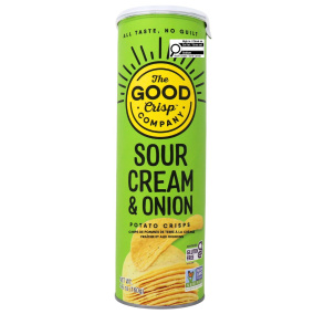 The Good Crisp Company Sour Cream & Onion Potato Crisps, 160g