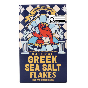 Primis Imports Natural Greek Sea Salt Flakes, 250g