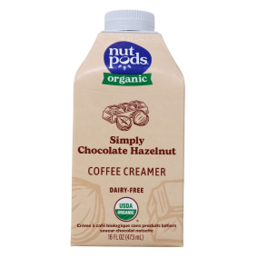 Nutpods Organic Dairy-Free Coffee Creamer Simply Chocolate Hazelnut Front