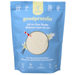 Good Protein All-In-One Shake Plant-Based Superfood Blend Vanilla Milkshake, 880g