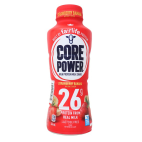 Fairlife Core Power High-Protein Milk Shake Strawberry Banana, 414 mL