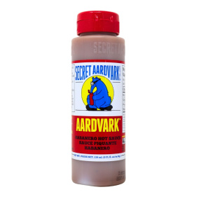 Secret Aardvark Non-GMO Smoky Aardvark Chipotle - Habanero Sauce Front