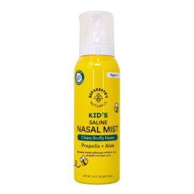 Beekeeper's Naturals Propolis + Aloe Kid's Saline Nasal Mist Front