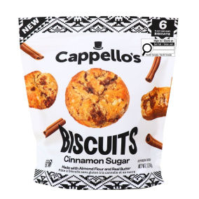 Cappello’s Gluten-Free Cookie Dough Cinnamon Sugar Front