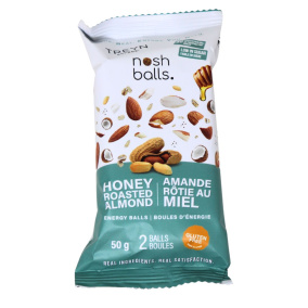 Nosh Balls Grab & Go Energy Balls Honey Roasted Almond, 2 balls