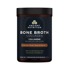 Ancient Nutrition Bone Broth Collagen Protein Chocolate, 357g