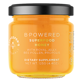 Beekeeper's Naturals B.Powered Superfood Honey, 125g
