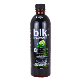 Blk. Water Infused with Fulvic Minerals Cucumber Mint, 500ml	