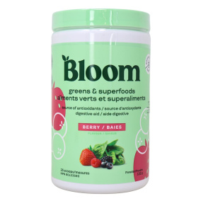 Bloom Nutrition Greens & Superfoods Berry, 137 g