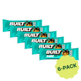 Built Bar Puffs Protein Bar Cookie Dough Chunk 6 pack, 44 g each