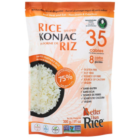 Better Than Foods Non Drain & Odorless Konjac Shaped Rice, 300g