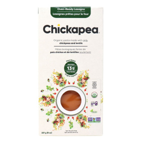 Chickapea Organic Oven-Ready Lasagne, 227g