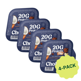 Chobani Flip High Protein Greek Yogurt Almond Cocoa Crunch 4-pack, 170g each